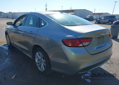 2015 Chrysler 200 Limited из США, поврежденный, VIN 1C3CCCAB0FN747295